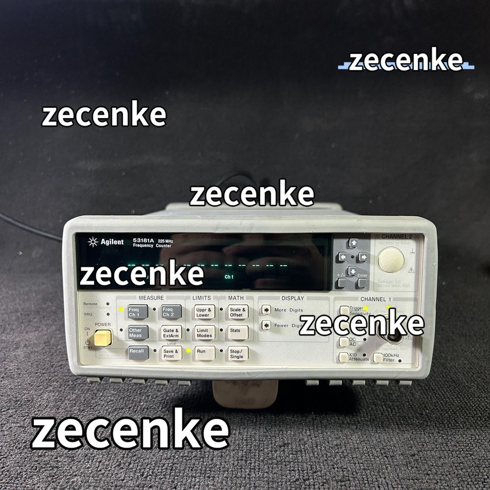 1pc HP Keysight Agilent 53181A Universal Frequency Counter 225MHZ10 Opt 010
