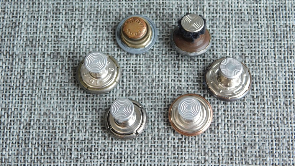 Lot of Vintage Uniform Work Button Studs #1009-B