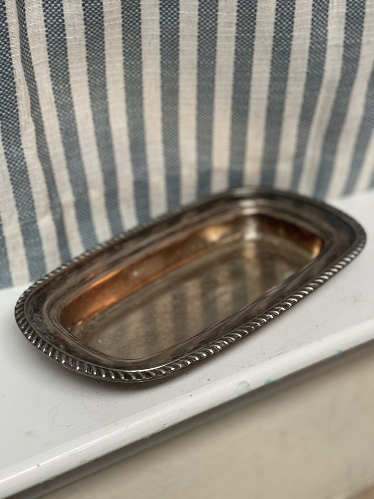 English Silver MFG Tray