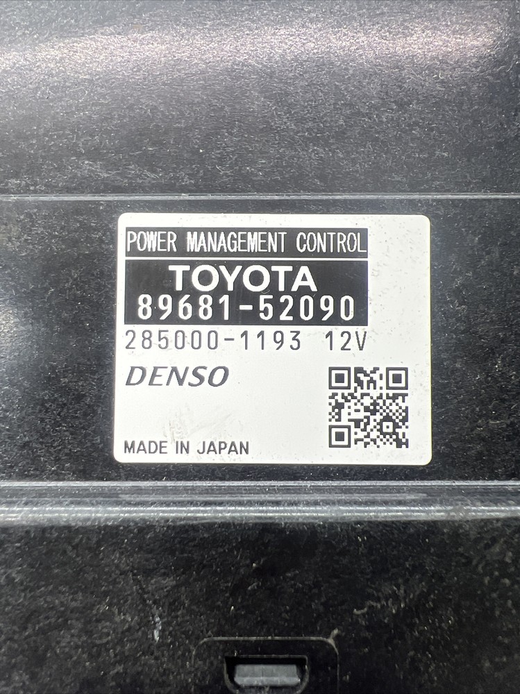 12-13 TOYOTA PRIUS COMPUTER POWER SUPPLY CONTROL MODULE ECM ASSEMBLY
