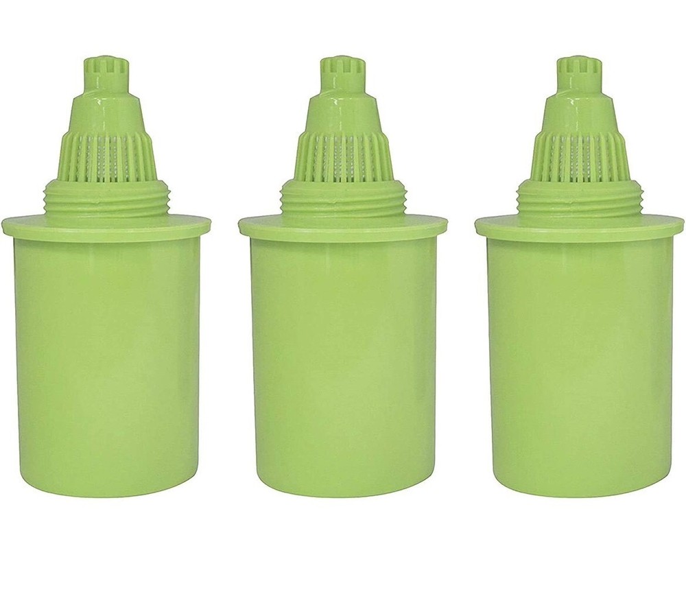 PURE GREEN Replacement Water Filters, for PURE GREEN Pitchers, 3-Pack