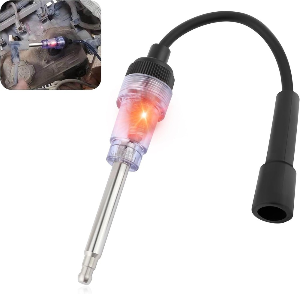 Spark Plug Tester with Indicator Lights,Spark Tester Small Engine for Check