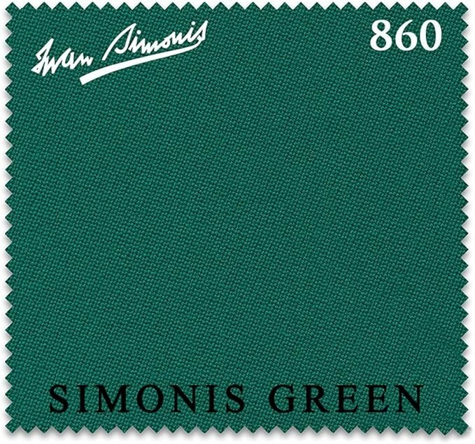 Simonis 860 Pool Table Cloth - Simonis Green 9FT