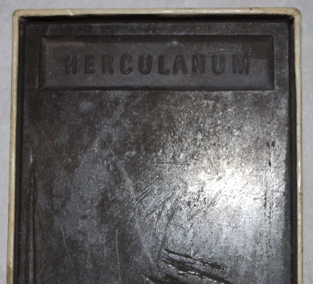Herculanum Razor Hone Sharpening Stone W/ Original Box