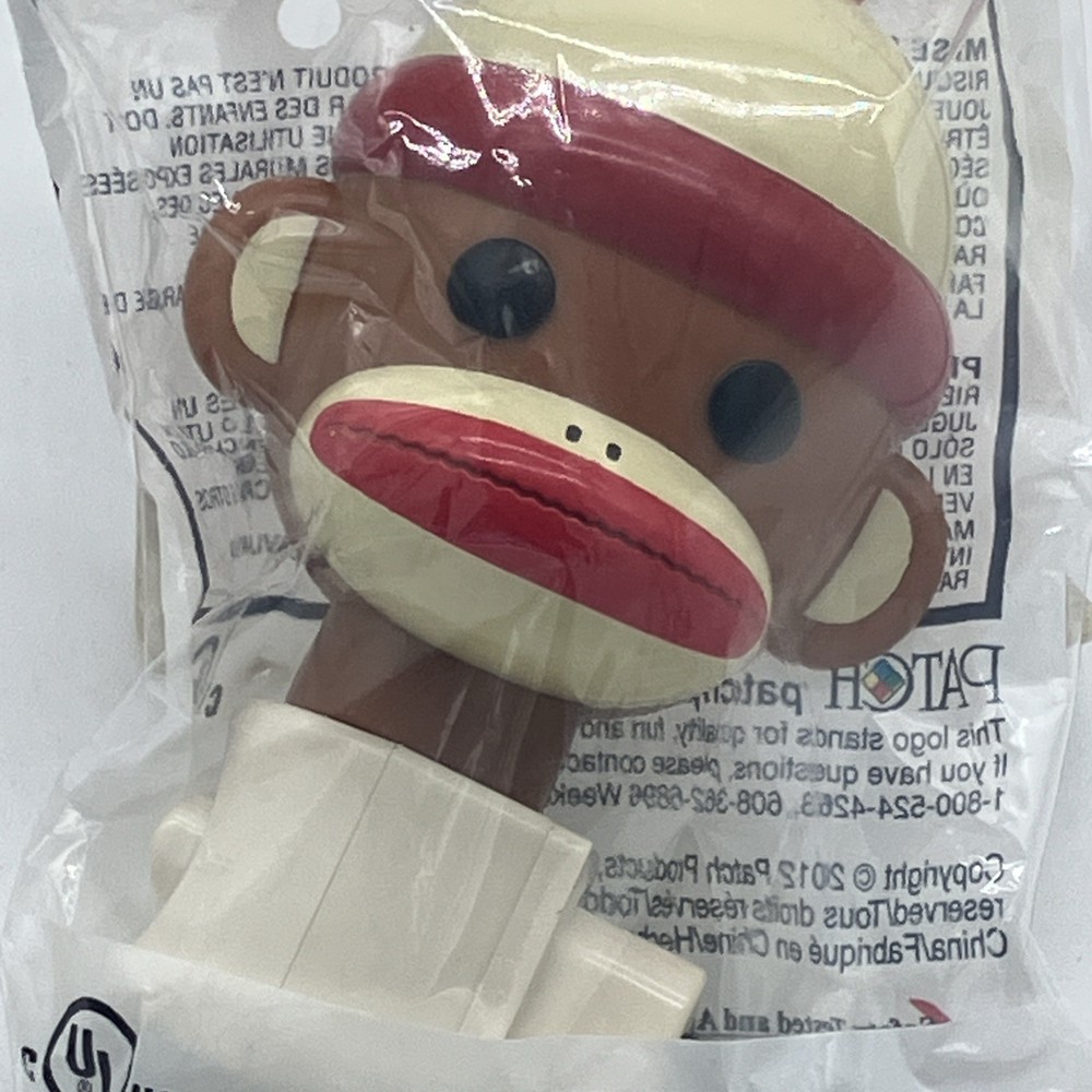 Patch Sock Monkey Night Light w/Package & Bulb NIP