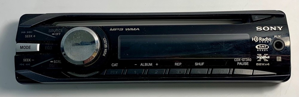 Sony CDX-GT340 Detachable Face Only