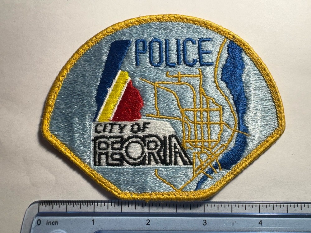 Peoria Illinois Police Patch