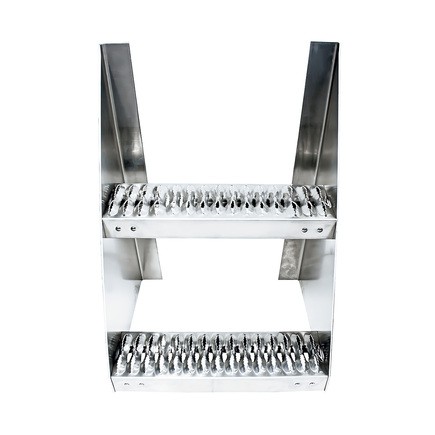 United Pacific 50215 Step Plate   18", Aluminum Frame