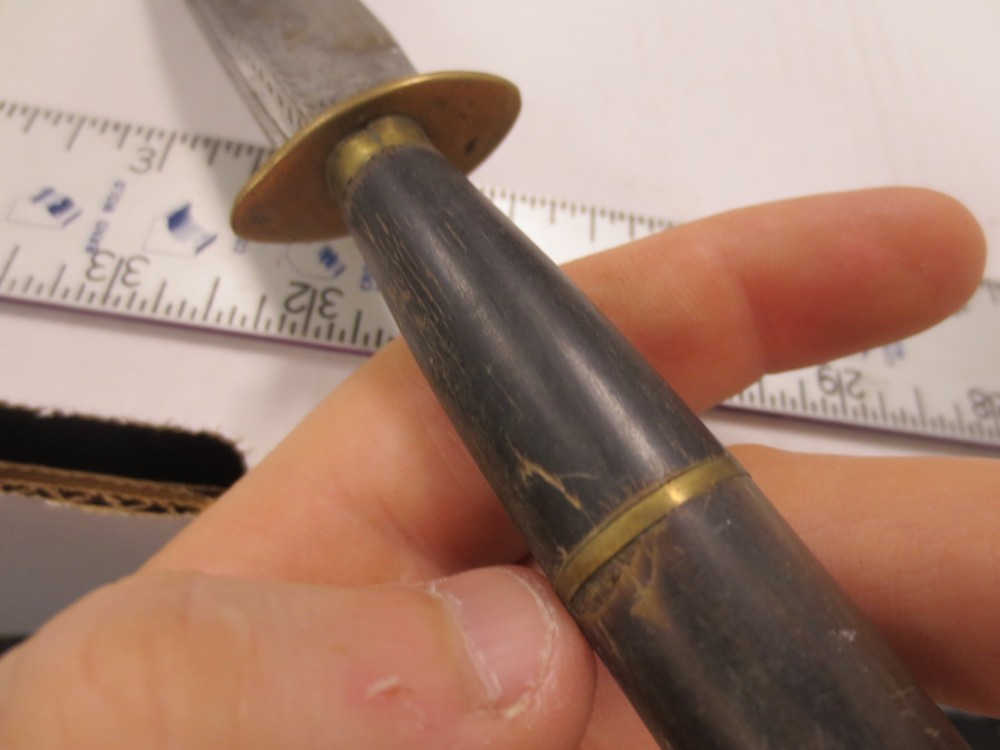 Vintage Handmade Fixed Blade Knife 5 1/2" Blade