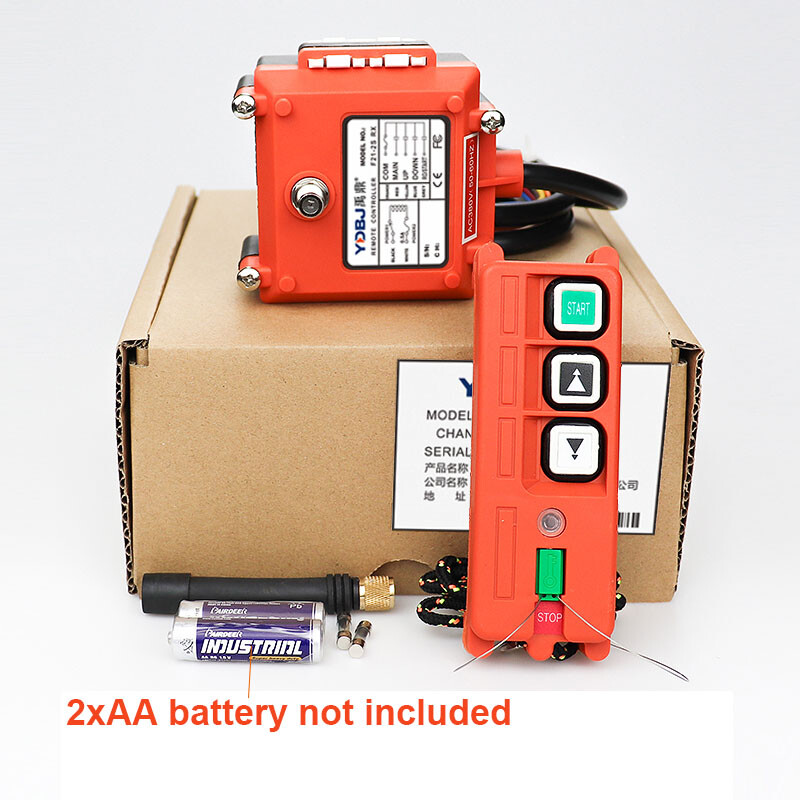 F21-2S Industrial Wireless Remote Controller Hoist Crane 1Receiver+2 Transmitter