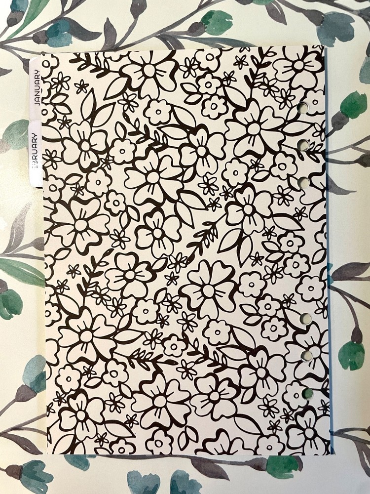 Carpe Diem Undated A5 Planner Inserts - Choose Joy