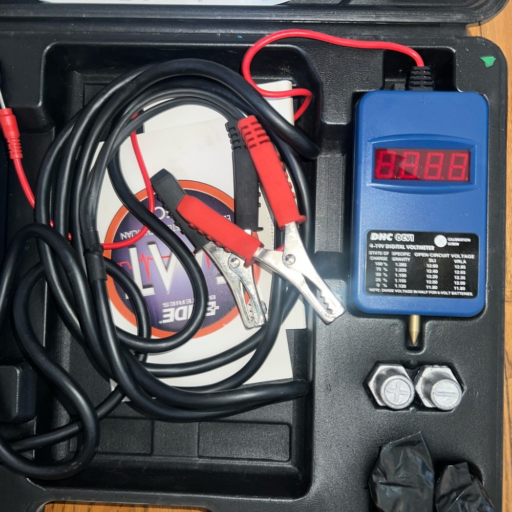 DHC BT5101 Digital Battery & Elecrical Analyzer and ocv voltmeter deluxe kit