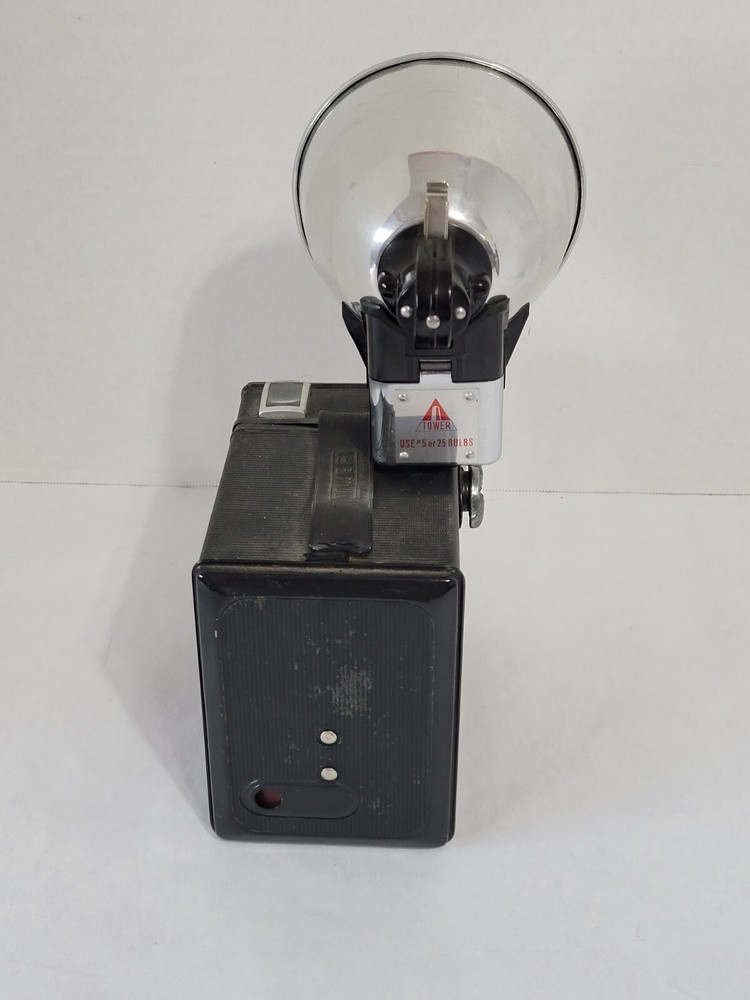 Vintage Tower Camera Model 7 with Flash Attachment