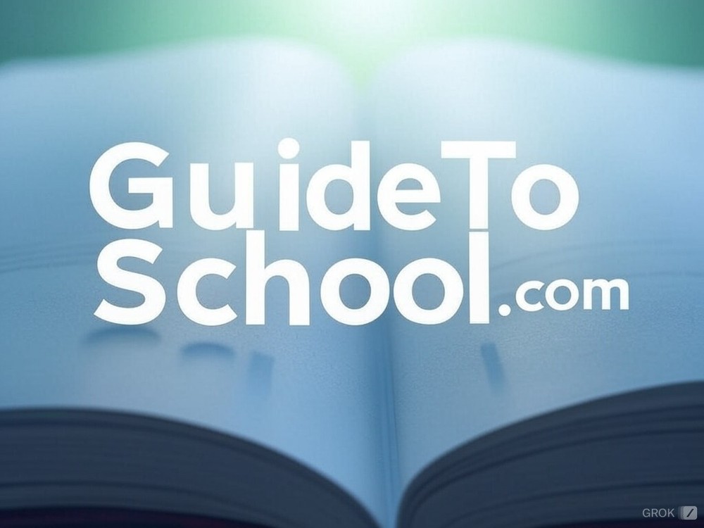 GuideToSchool.com - PREMIUM THREE WORD DOMAIN NAME - Education, School, Learning