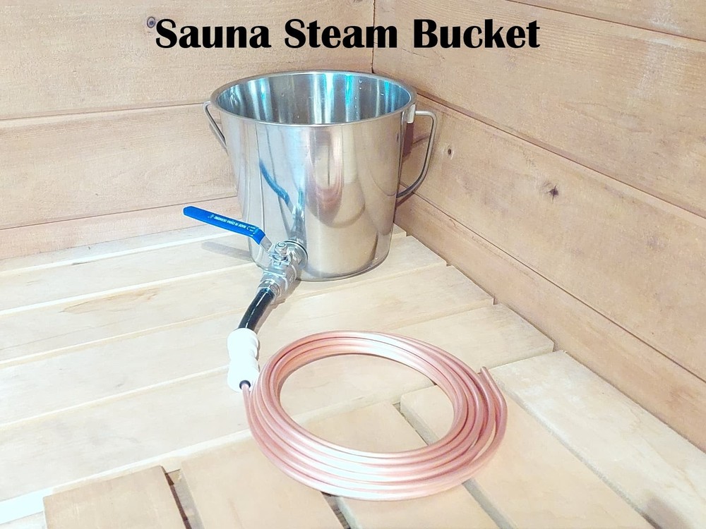 Add steam to sauna quickly and efficiently!