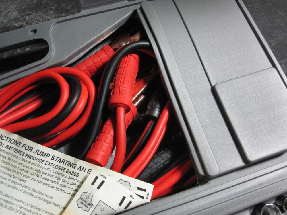 Fixit Tools Emergency Roadside Safety Kit -Jumper Cables/Sockets/Pliers NEW