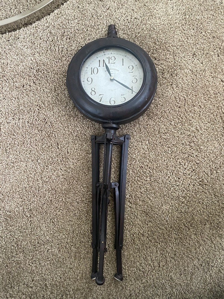 Vintage Tripod Base Clock