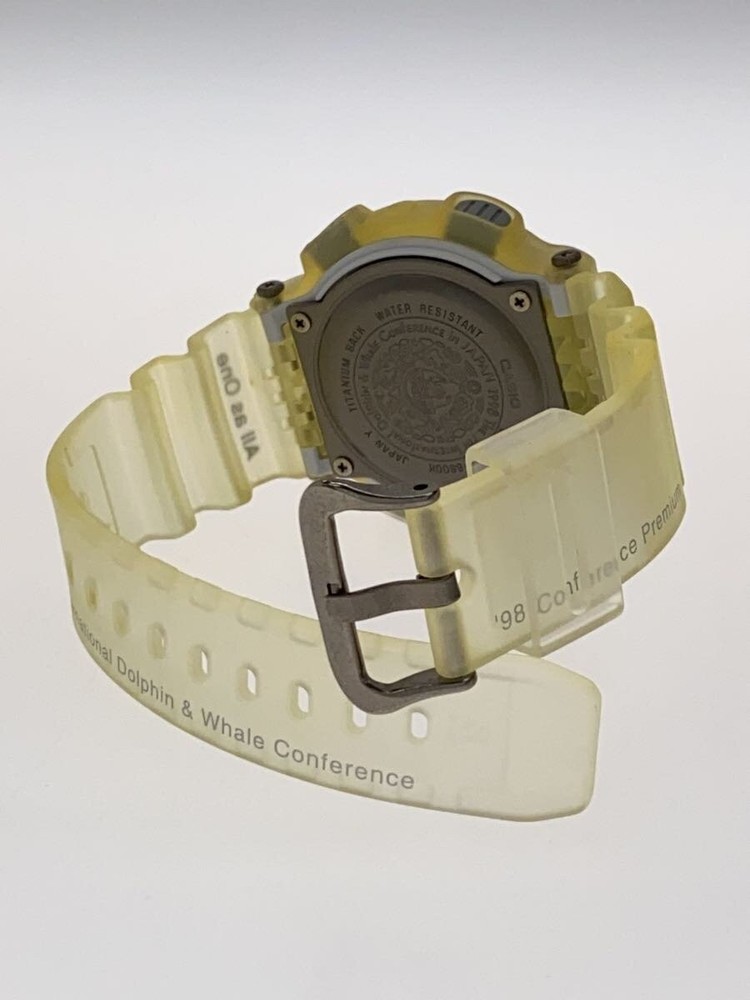 CASIO G-SHOCK Quartz Watch / Digital / White