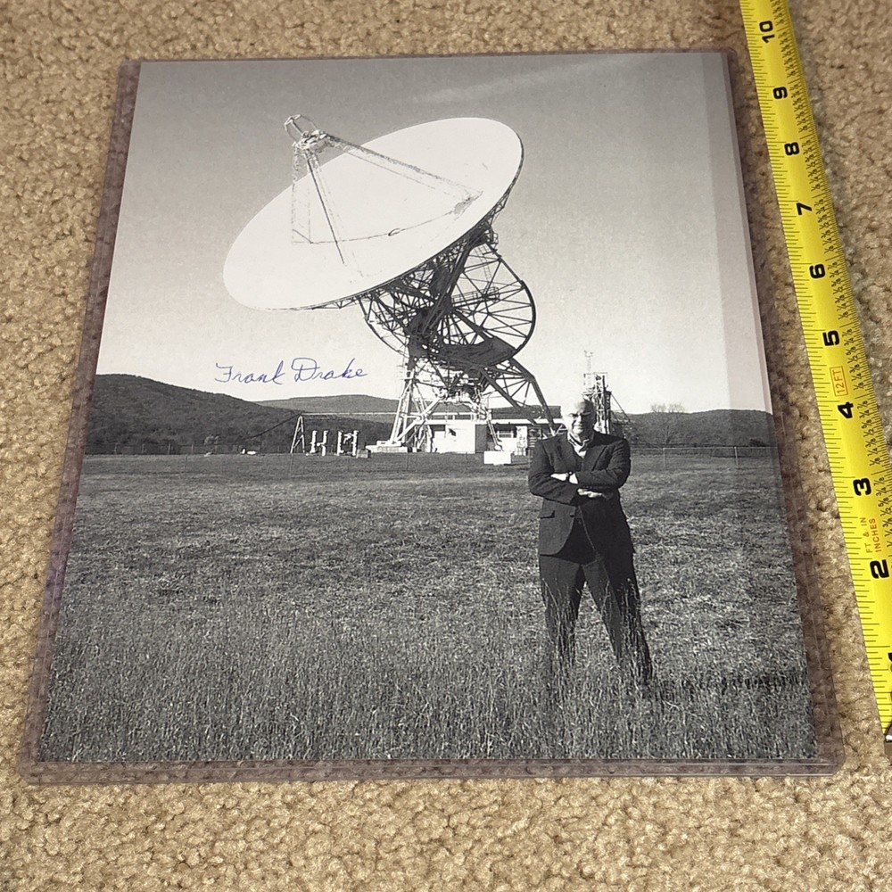 Frank Drake Signed Photo