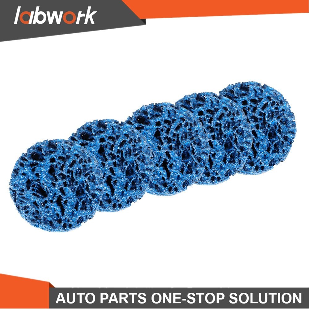 Labwork 50 PCS 2 Inch Blue Quick Change Easy Strip & Clean Disc For Paint Rust