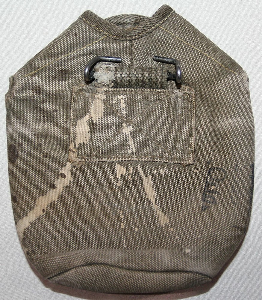 ORIGINAL WWII OD WEB CANTEEN COVER