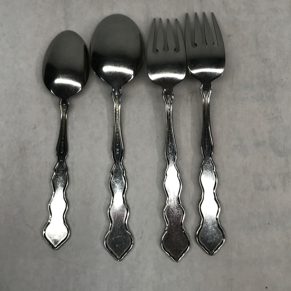 Distinction Deluxe stainless Oneida Valerie Replacement Lot Serving Fork Spoon