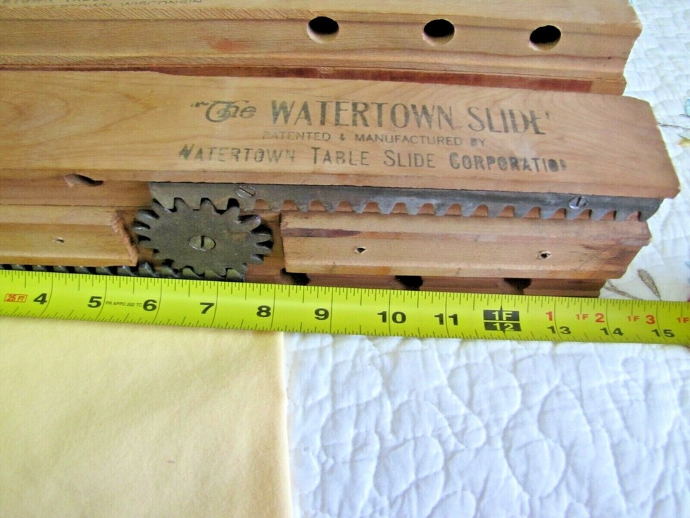 Watertown Slide Corp 2 Table Slides