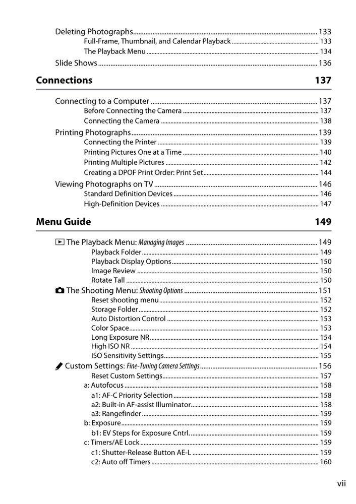 Nikon D5100 — User Reference Manual Guide — 1/2 Size, 5.5" x 8.5" Small Compact