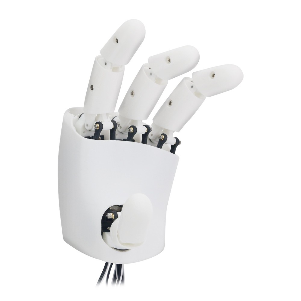 AmazingHand 8DOF 3D Printed Robotic Hand Open-Source Mechanical Hand