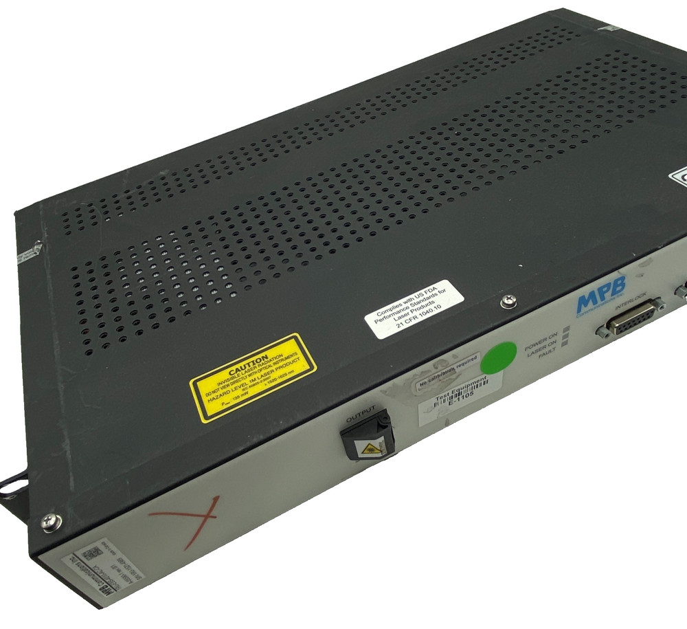 MPB COMMUNICATIONS 1RU-EBS-4010-AC-CA Erbium Broadband Source (EBS) C-band 250V