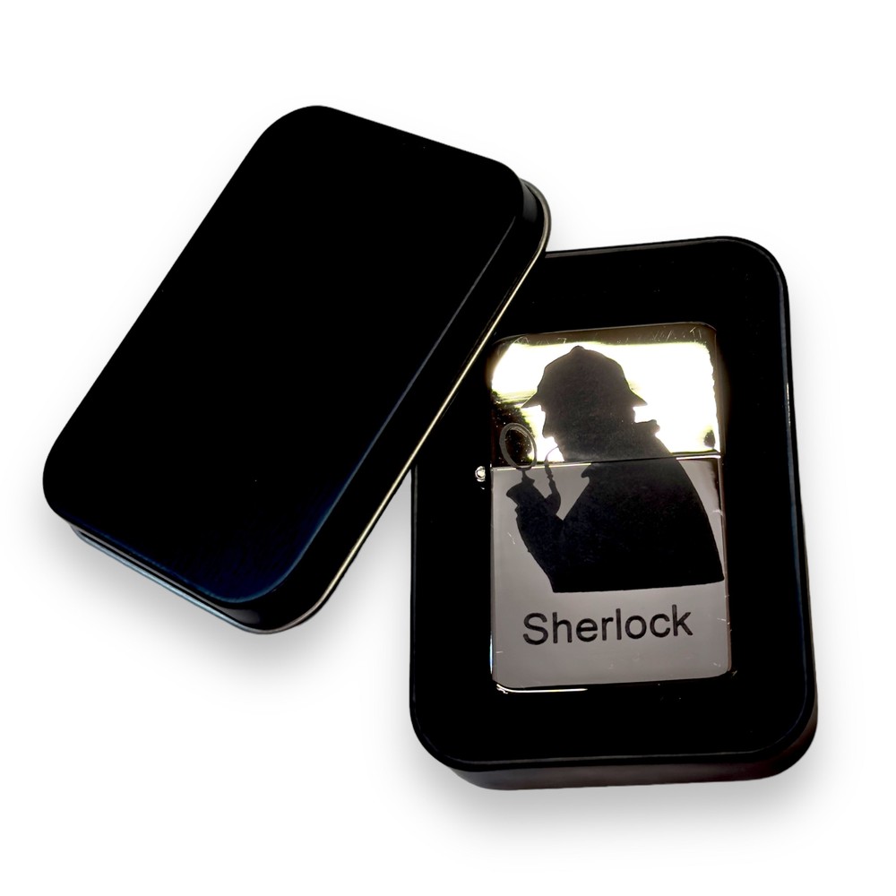 Lighter - Sherlock High Polish Chrome