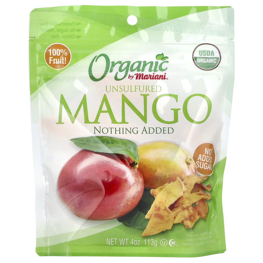 Organic Unsulfured Mango, 4 oz (113 g)