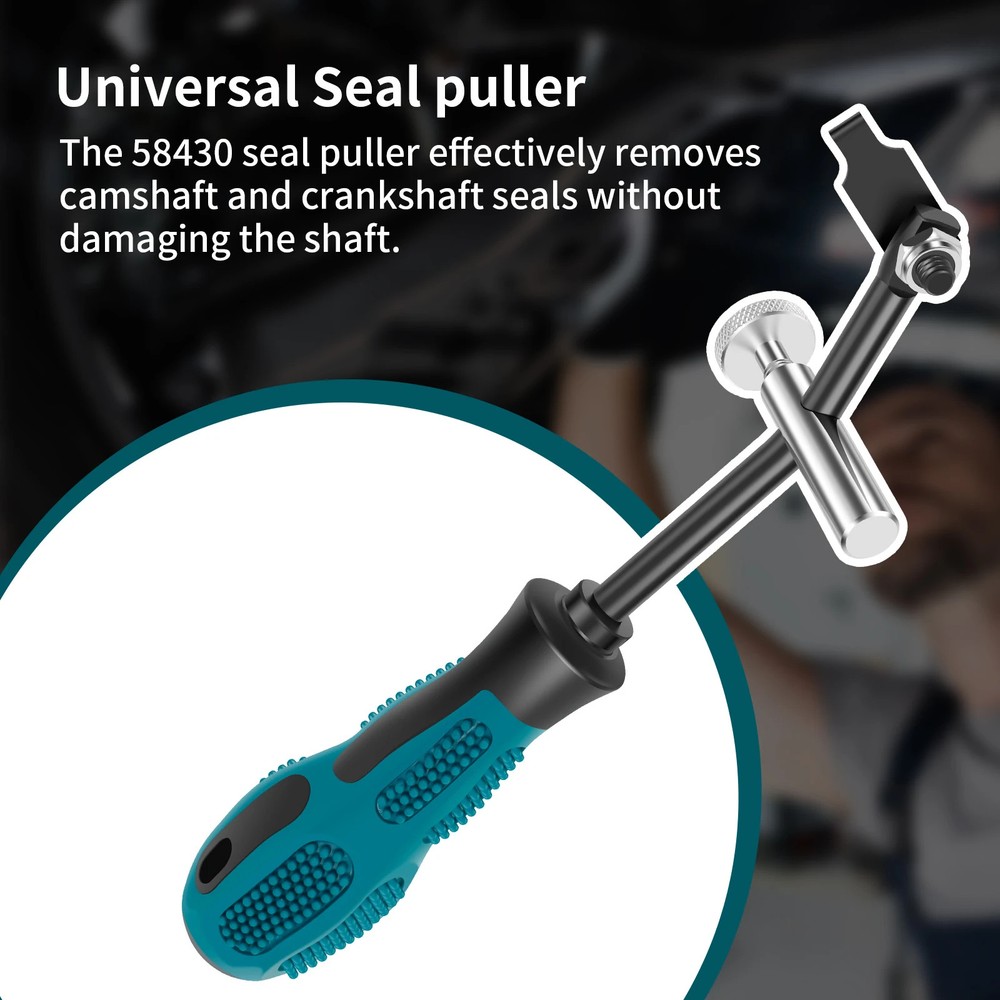 58430 Shaft Type Seal Puller Tool Universal Seal Puller For Auto & Motorcycles