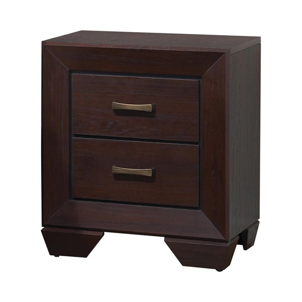 Kauffman 4-piece Eastern King Bedroom Set Dark Cocoa