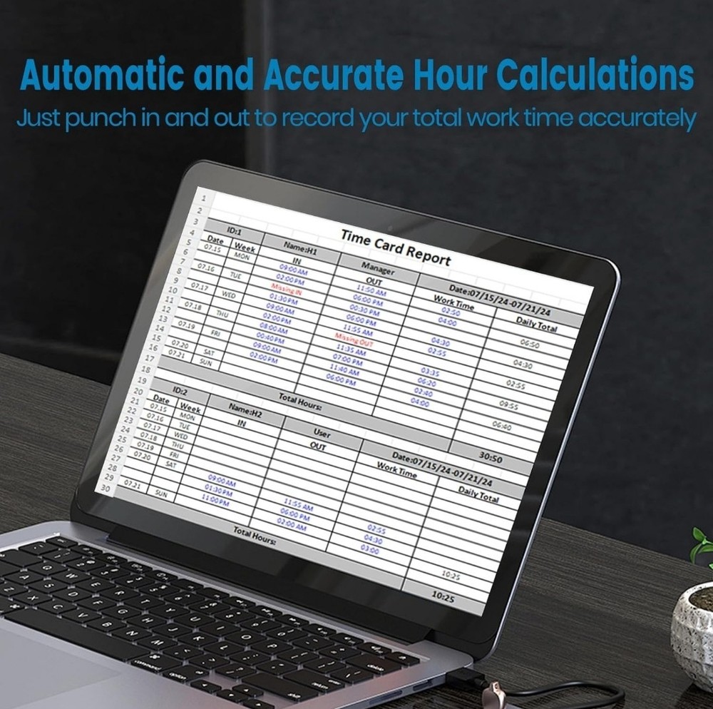 HapAttend - Time Clock - Fingerprint Time Clock