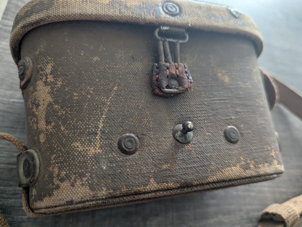WWII JAPANESE BINOCULARS AND CASE