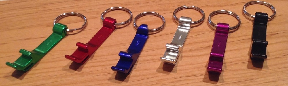 Qty 30 - Personalized Key Chain Bottle and Can Opener