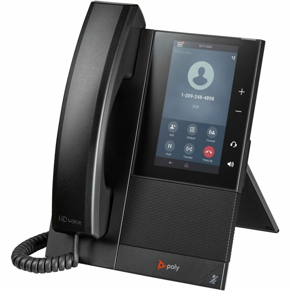Hewlett Packard 82Z82AA Poly CCX 505 IP Phone Black