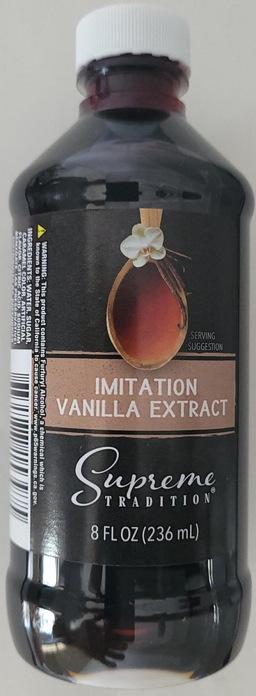 Imitation Vanilla Extract - 8 oz