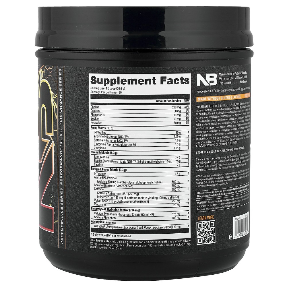 PRE-Workout, Orange Mango Tango, 1.34 lb (612 g)