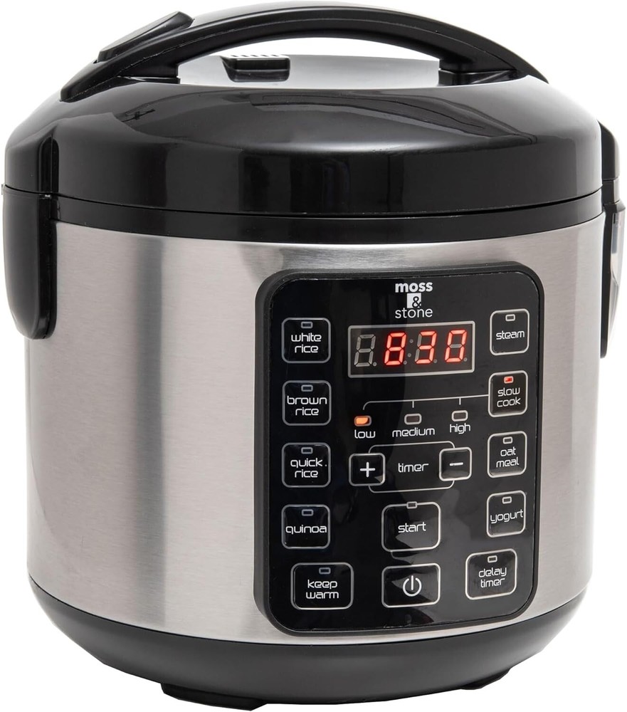 Multi-Functional Rice Cooker and Steamer, 3 Qt, Automatic Keep Warm Feature