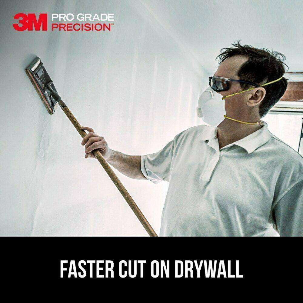 Pro Grade Precision 120 Grit Drywall Plaster Sanding Sheets (12-Pack)