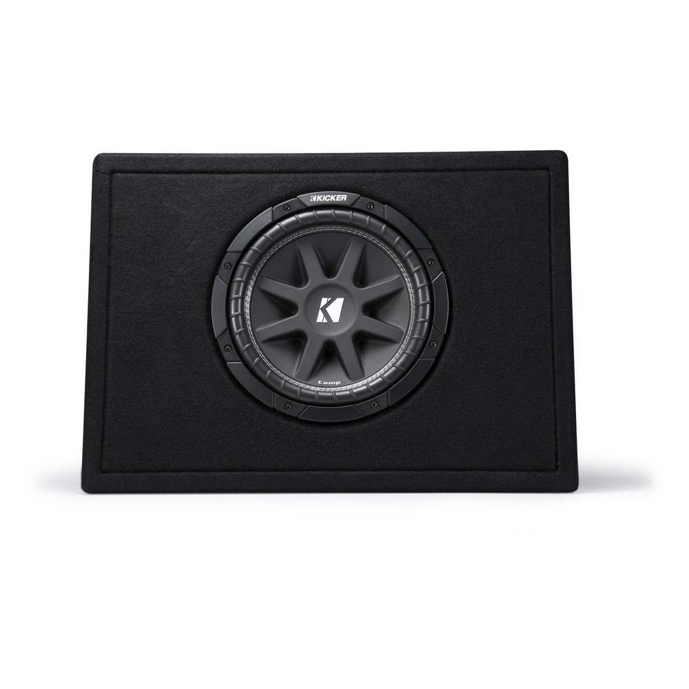 Kicker 43TC104 Comp 10 " sub in Thin Profile Ported Enclosure 4 Ohm - Open Box