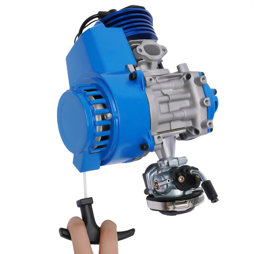 49cc 2-stroke Engine Motor for Pocket Bikes ATVs Scooters Pull Start Kit