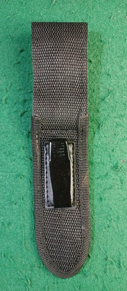 EVATAC Double Edge Dagger, With Black Hard Molded Handle, And Sheath