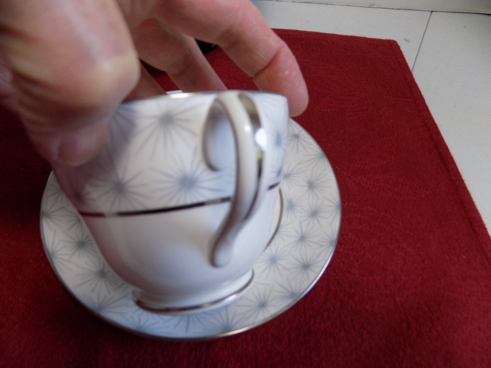 Spode, Silver Mist, 5 pc. Place Setting, England, EUC