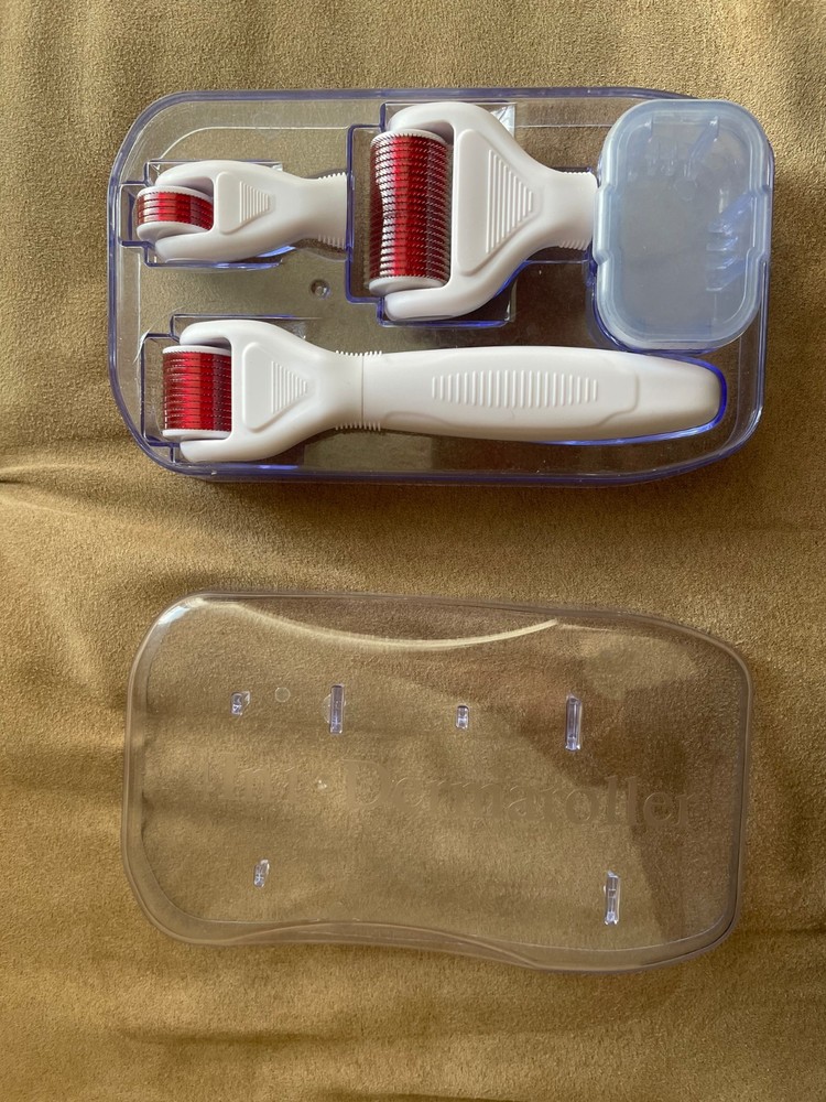 Collagen Stimulation Microneedling Rollers 4 IN 1 Dermaroller