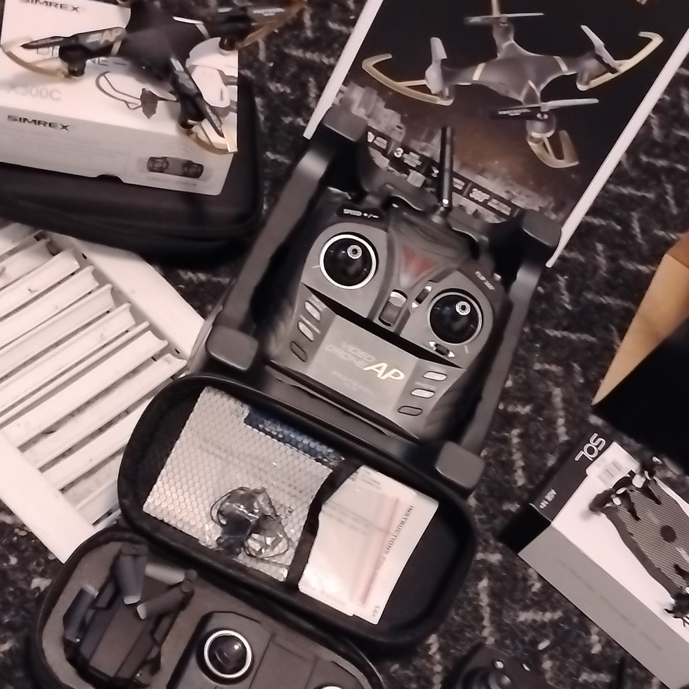 Protocol Videodrone AP & Simrex X300C RC Quadcopter With Camera Altitude Sensor