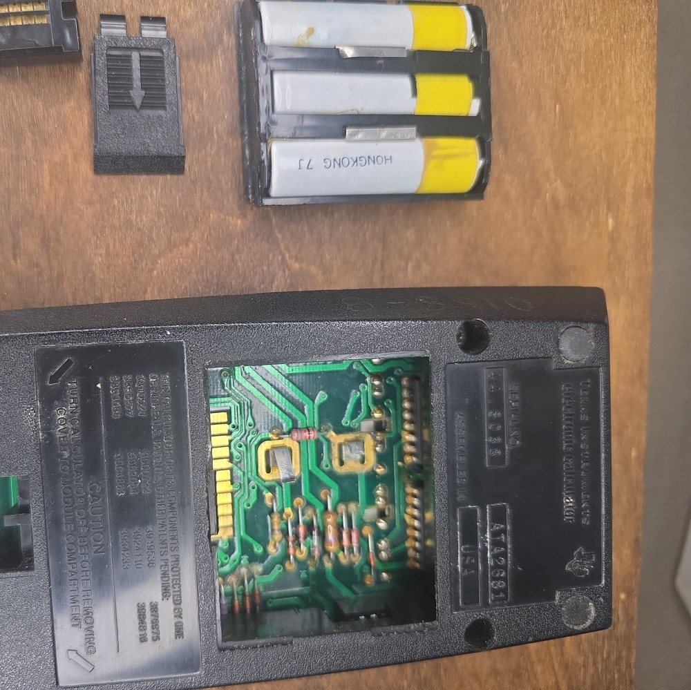 Texas Instruments TI-58 Programmable Calculator W/ Master Library Module