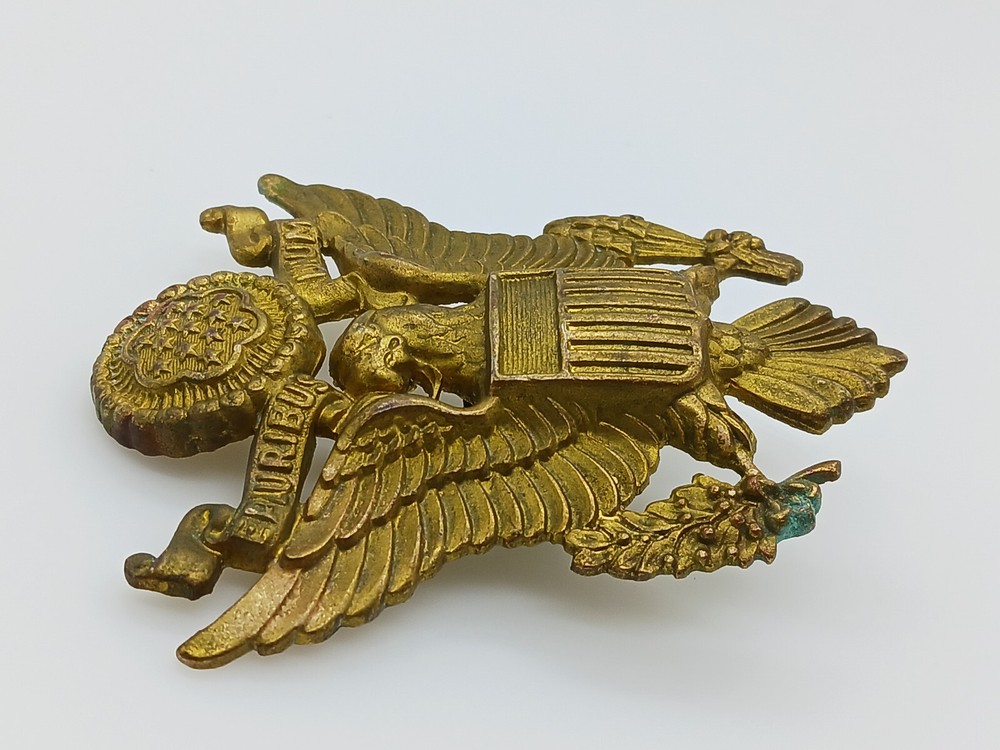 WWII US Army Hat Badge NS Meyer